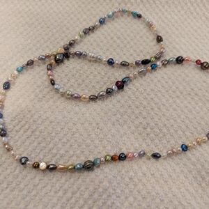 Pearl Necklace, Multicolor